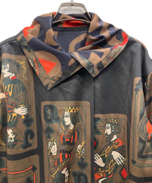 TOKUKO1erVOL（トクコプルミエヴォル）TOKUKO1erVOL (トクコプルミエヴォル) 総柄ジャケット ブラック サイズ:Mの古着・服飾アイテム