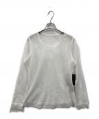 EIKO KONDOエイココンドウ）の古着「メッシュカットソー」｜ホワイト