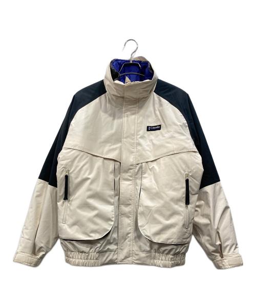 Columbia（コロンビア）Columbia (コロンビア) パウダーケグIIリマスタードインターチェンジ ホワイト×ブルー サイズ:Mの古着・服飾アイテム