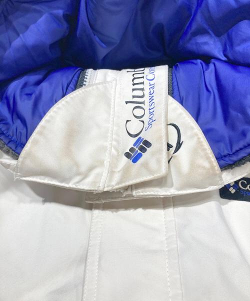 Columbia（コロンビア）Columbia (コロンビア) パウダーケグIIリマスタードインターチェンジ ホワイト×ブルー サイズ:Mの古着・服飾アイテム