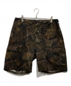 RHC Ron Hermanアールエイチシー ロンハーマン）の古着「リアルツリーカモ ハーフパンツ」｜ブラウン