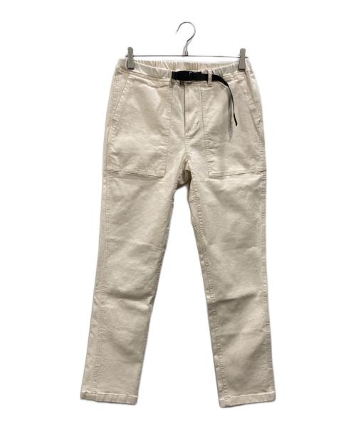 GRAMICCI（グラミチ）GRAMICCI (グラミチ) FREAK'S STORE (フリークストア) 別注 SLIM FATIGUE DENIM PANTS アイボリー サイズ:M 未使用品の古着・服飾アイテム