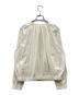 UNTITLED (アンタイトル) タフタノーカラーブルゾン ホワイト サイズ:4：5000円