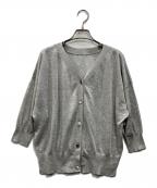 UNTITLEDアンタイトル）の古着「GALAXY 前後2WAY七分袖カーディガン」｜グレー