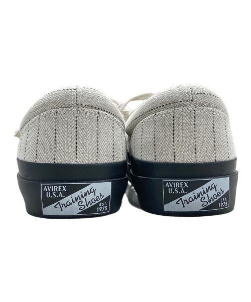 AVIREX（アヴィレックス）AVIREX (アヴィレックス) ローカットスニーカー ベージュ サイズ:9の古着・服飾アイテム