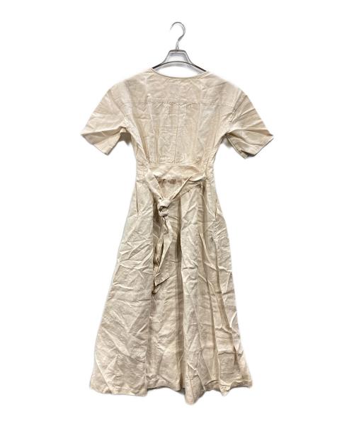SLOBE IENA（スローブ イエナ）SLOBE IENA (スローブ イエナ) リネンワンピース アイボリー サイズ:表記なしの古着・服飾アイテム