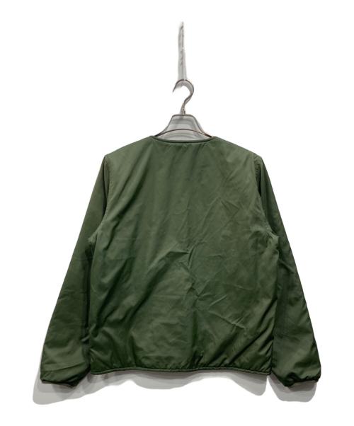 CHUMS（チャムス）CHUMS (チャムス) カポックキルティングリバーシブルジャケット グリーン サイズ:Lの古着・服飾アイテム