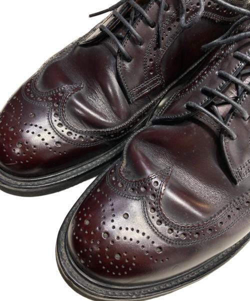 REGAL（リーガル）REGAL (リーガル) ウィングチップシューズ ボルドー サイズ:26 1/2の古着・服飾アイテム