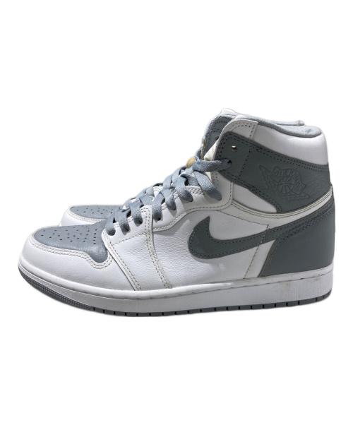 NIKE（ナイキ）NIKE (ナイキ) AIR JORDAN 1 RETRO HIGH OG グレー サイズ:US9の古着・服飾アイテム