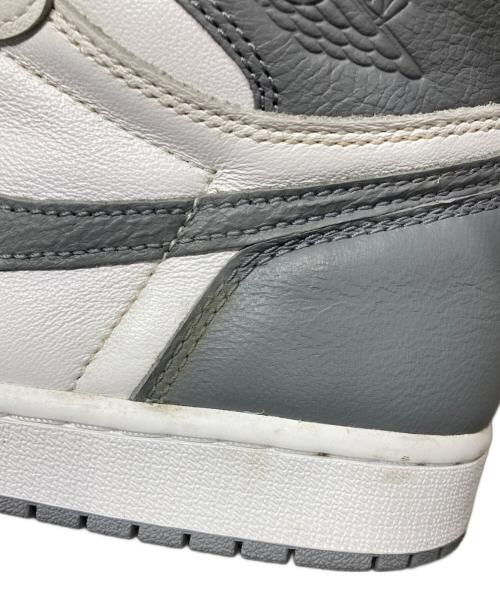 NIKE（ナイキ）NIKE (ナイキ) AIR JORDAN 1 RETRO HIGH OG グレー サイズ:US9の古着・服飾アイテム