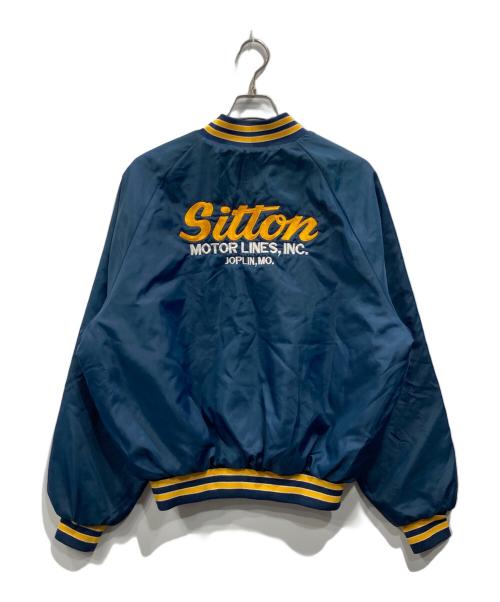 KING LOUIE（キングルイ）KING LOUIE (キングルイ) ナイロンスタジャン ネイビー サイズ:Lの古着・服飾アイテム