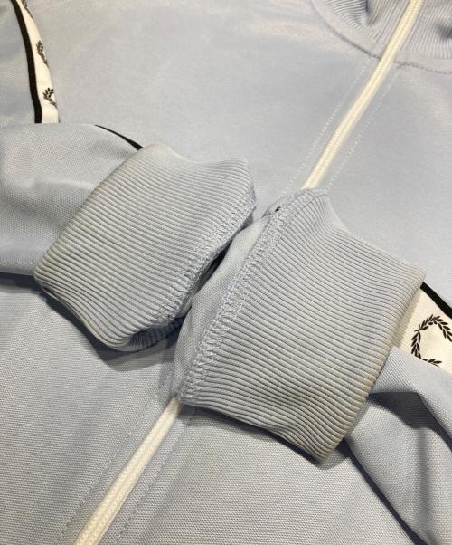 FRED PERRY（フレッドペリー）FRED PERRY (フレッドペリー) Taped Track Jacket スカイブルー サイズ:Lの古着・服飾アイテム