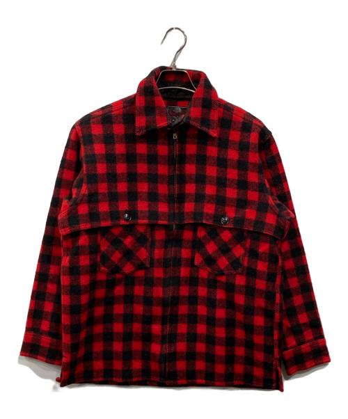 JOHNSON（ジョンソン）johnson (ジョンソン) ウールジャケット レッド サイズ:16の古着・服飾アイテム