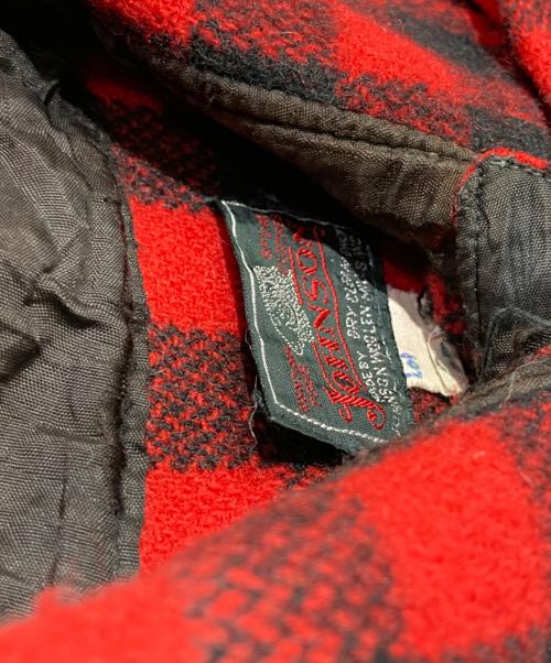 JOHNSON（ジョンソン）johnson (ジョンソン) ウールジャケット レッド サイズ:16の古着・服飾アイテム