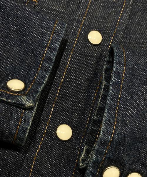 WACKO MARIA（ワコマリア）WACKO MARIA (ワコマリア) デニムウエスタンシャツ インディゴ サイズ:Ｓの古着・服飾アイテム