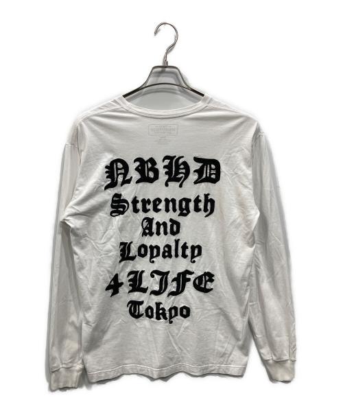 NEIGHBORHOOD（ネイバーフッド）NEIGHBORHOOD (ネイバーフッド) ロングカットソー ホワイト サイズ:Mの古着・服飾アイテム