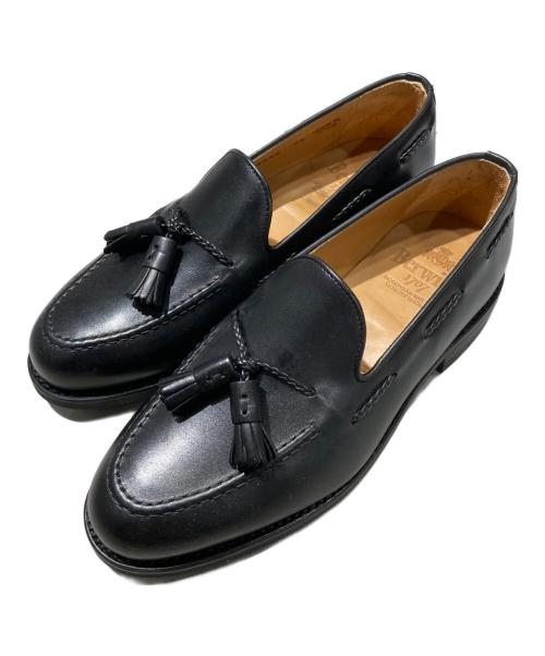 berwick（バーウィック）berwick (バーウィック) タッセルローファー ブラック サイズ:5 1/2の古着・服飾アイテム