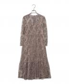 Kaeneカエン）の古着「オールレースワンピース」｜ピンク