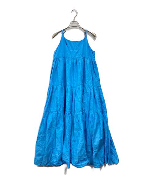 Sea Room lynn（シールームリン）Sea Room Lynn (シールームリン) コットンボイルティアードキャミドレス ブルー サイズ:Ｓの古着・服飾アイテム
