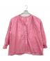 COLLAGE GALLARDAGALANTE（コラージュ ガリャルダガランテ）の古着「ラミー2WAYシアーブラウス」｜ピンク