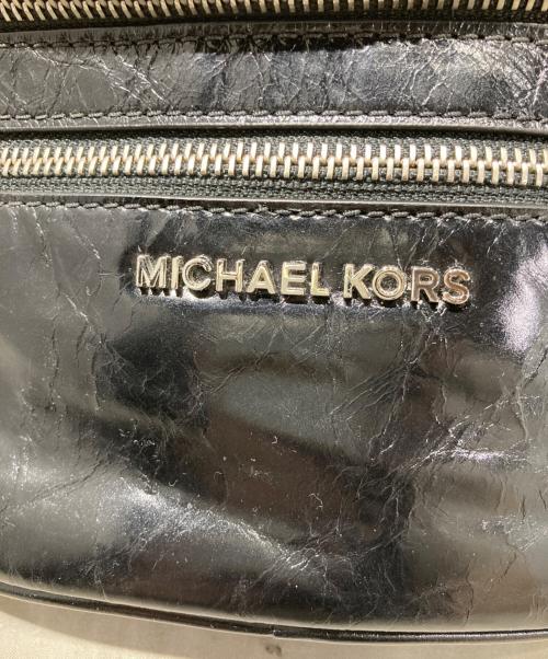 MICHAEL KORS（マイケル・コース）MICHAEL KORS (マイケルコース) ウエストバッグ ブラックの古着・服飾アイテム