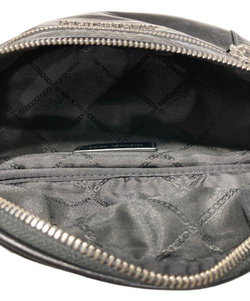 MICHAEL KORS（マイケル・コース）MICHAEL KORS (マイケルコース) ウエストバッグ ブラックの古着・服飾アイテム
