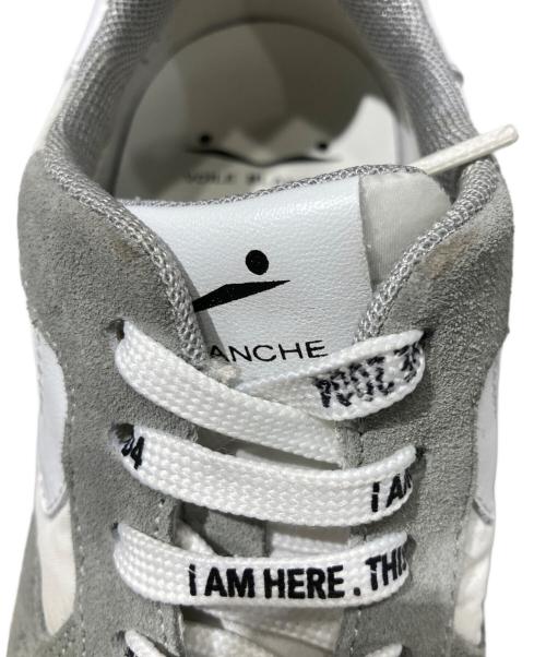 VOILE BLANCHE（ボイルブランシェ）voile blanche (ボイルブランシェ) スタッズスニーカー グレー×ホワイト サイズ:35の古着・服飾アイテム