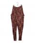 ISABEL MARANT（イザベルマラン）の古着「レーヨンストレッチ ペイズリープリントパンツ」｜レッド