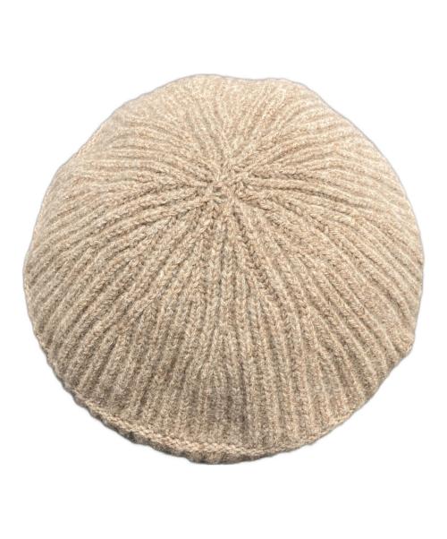 GANNI（ガニー）Ganni (ガニー) ベレー帽 ベージュの古着・服飾アイテム