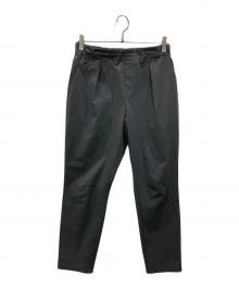 DANSKIN（ダンスキン）の古着「ストレッチ ダブル ウィーブ アンクルパンツ」｜グレー
