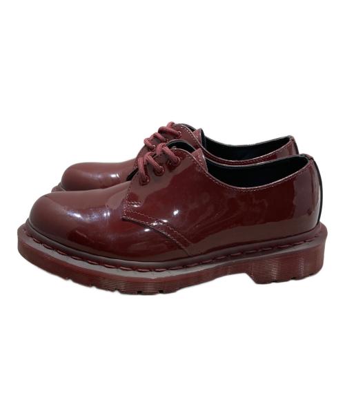 Dr.Martens（ドクターマーチン）Dr.Martens (ドクターマーチン) 3ホールシューズ ワインレッド サイズ:SIZE4の古着・服飾アイテム