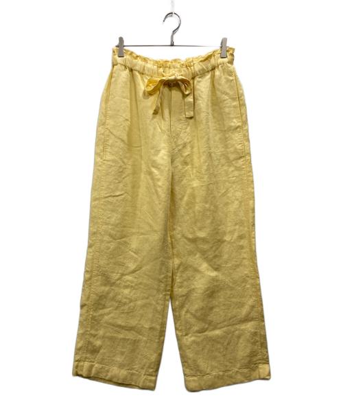 POLO RALPH LAUREN（ポロ・ラルフローレン）POLO RALPH LAUREN (ポロ・ラルフローレン) リネンイージーパンツ イエロー サイズ:S 未使用品の古着・服飾アイテム