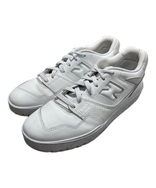NEW BALANCE（ニューバランス）NEW BALANCE (ニューバランス) BB550WWW ホワイト サイズ:25.5の古着・服飾アイテム