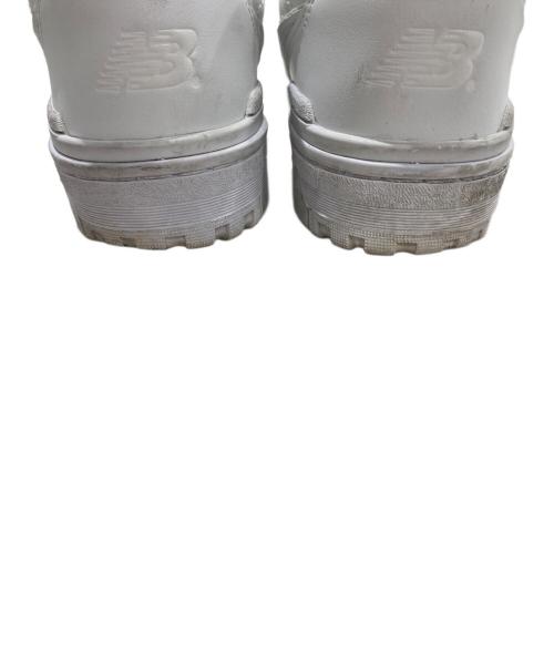 NEW BALANCE（ニューバランス）NEW BALANCE (ニューバランス) BB550WWW ホワイト サイズ:25.5の古着・服飾アイテム