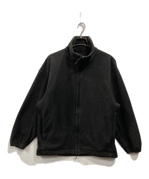 UNITED ARROWS & SONS（ユナイテッドアローズ アンド サンズ）UNITED ARROWS & SONS (ユナイテッドアローズ アンド サンズ) FLEECE ZIP JACKET ブラック サイズ:Sの古着・服飾アイテム