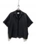 UNITED ARROWS & SONS（ユナイテッドアローズ アンド サンズ）の古着「OPEN SSL SHT」｜ブラック