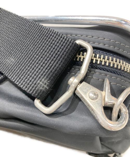 Jean Paul GAULTIER（ジャンポールゴルチェ）Jean Paul GAULTIER (ジャンポールゴルチェ) パイプフレームバッグ ブラックの古着・服飾アイテム