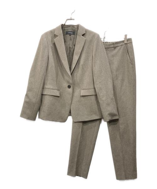 UNTITLED（アンタイトル）UNTITLED (アンタイトル) ウールステッドガゼルセットアップ グレー サイズ:2の古着・服飾アイテム