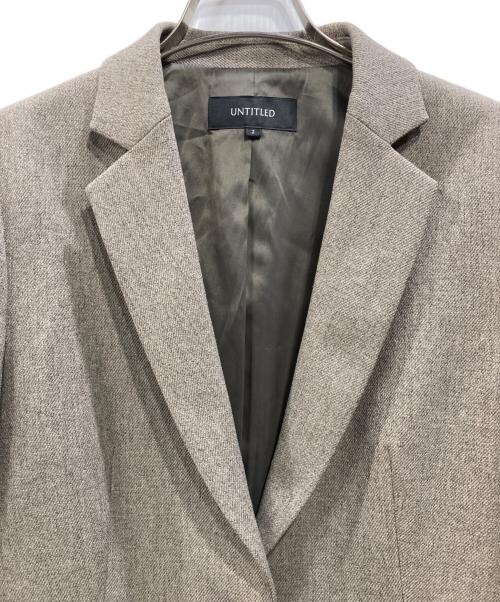 UNTITLED（アンタイトル）UNTITLED (アンタイトル) ウールステッドガゼルセットアップ グレー サイズ:2の古着・服飾アイテム