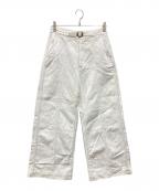 POLO RALPH LAURENポロ・ラルフローレン）の古着「コンチョベルト付パンツ」｜ホワイト