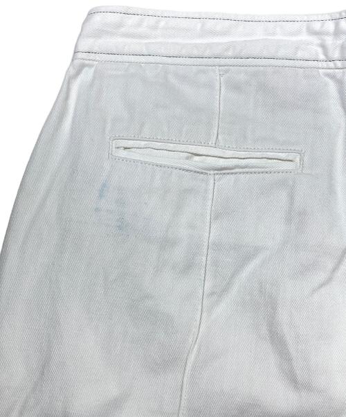 POLO RALPH LAUREN（ポロ・ラルフローレン）POLO RALPH LAUREN (ポロ・ラルフローレン) コンチョベルト付パンツ ホワイト サイズ:28の古着・服飾アイテム