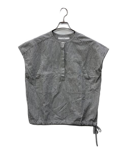 FRAMeWORK（フレームワーク）FRAMeWORK (フレームワーク) BIGポケットドロストブラウス グレー サイズ:Freeの古着・服飾アイテム