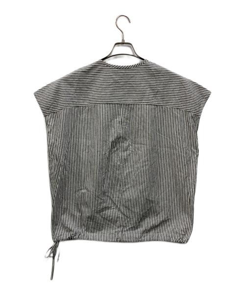 FRAMeWORK（フレームワーク）FRAMeWORK (フレームワーク) BIGポケットドロストブラウス グレー サイズ:Freeの古着・服飾アイテム