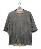 seven by sevenセブンバイセブン）の古着「オーバーサイズカットソー」｜グレー