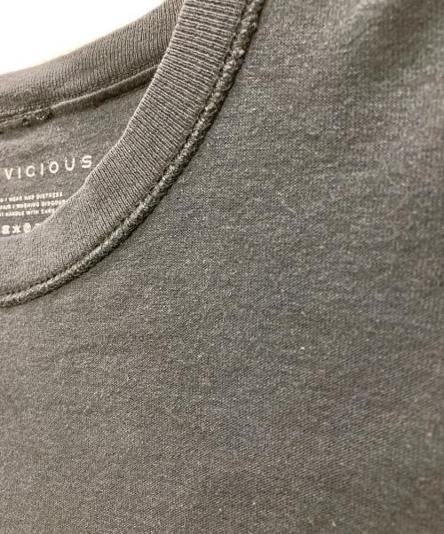 LUKEVICIOUS（ルークヴィシャス）LUKEVICIOUS (ルークヴィシャス) STITCH FACE TEE ブラック サイズ:Lの古着・服飾アイテム