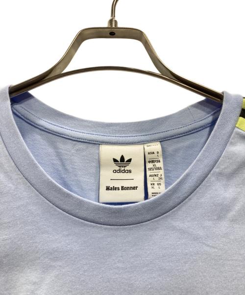 adidas（アディダス）adidas (アディダス) WALES BONNER (ウェールズボナー) WB SET-IN TEE ブルー サイズ:2XLの古着・服飾アイテム