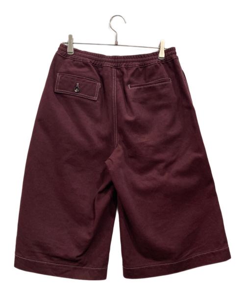 MARNI（マルニ）MARNI (マルニ) バギーハーフパンツ ボルドー サイズ:44の古着・服飾アイテム