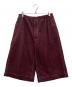 MARNI（マルニ）の古着「バギーハーフパンツ」｜ボルドー