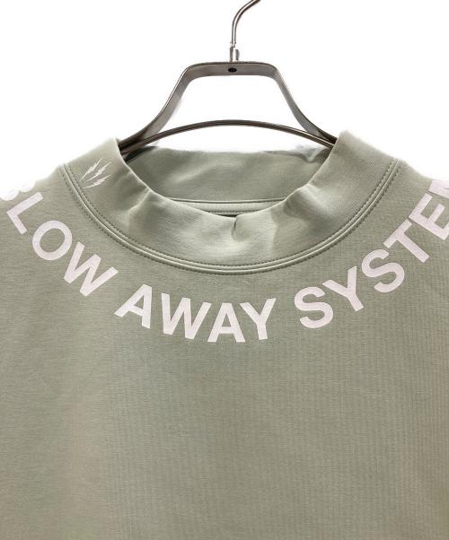 TNRCN（タイニーリーコン）TNRCN (タイニーリーコン) MOCK NECK S/S グリーン サイズ:XLの古着・服飾アイテム