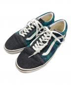 VANSヴァンズ）の古着「ローカットスニーカー」｜グリーン